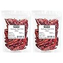 Natruen Whole Dry Szechuan Chinese Red Chili Pods 4 Oz (Pack of 2), Mild, Facing Heaven Chili, Spicy Sichuan Dried Red Hot Chilies for Chili Oil