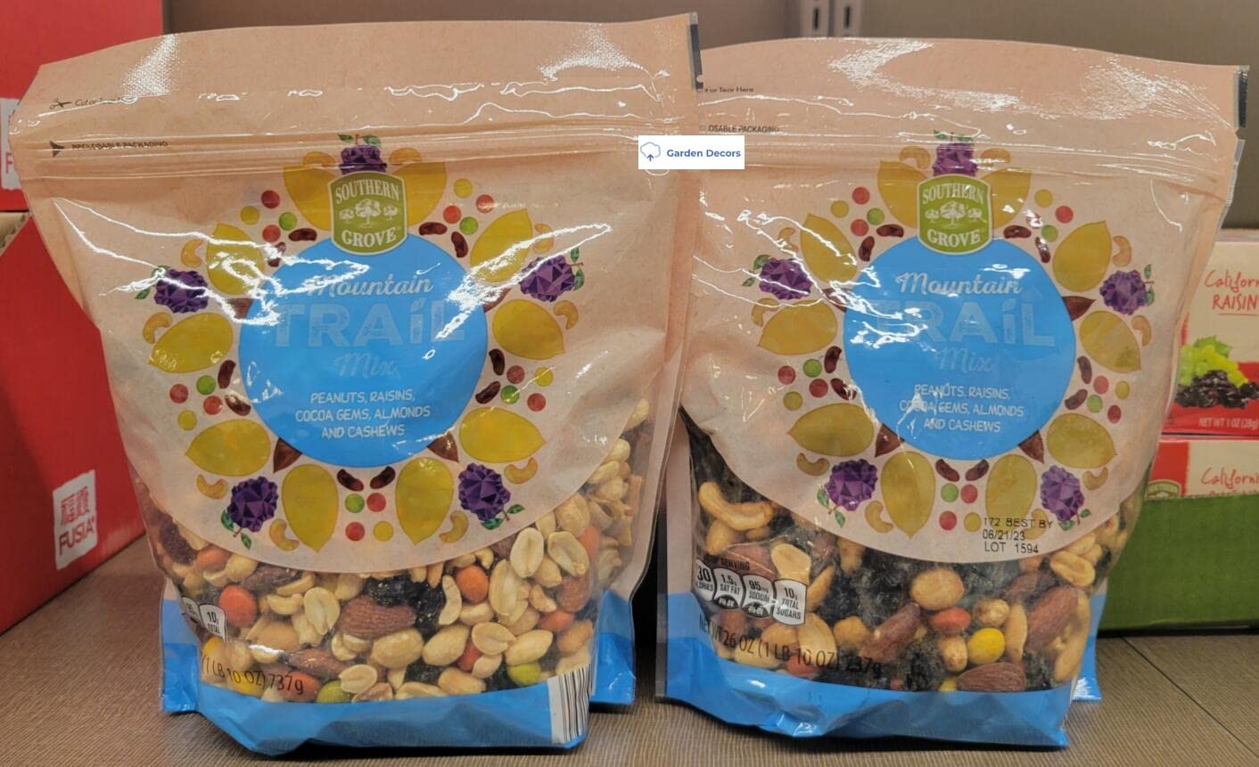 Southern Grove Mountain Trail Mix 26oz 737g (Two Bags)