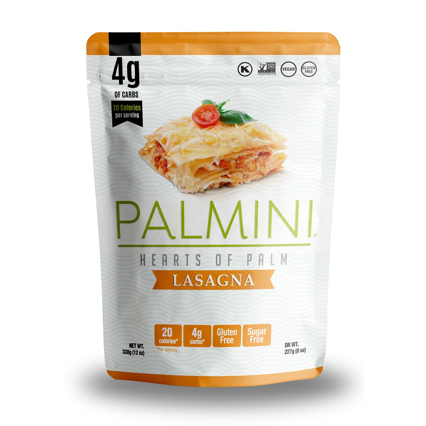 Palmini Low Carb Lasagna | 4g of Carbs | As Seen On Shark Tank | (12 Ounce - Pack of 1)