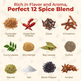 SWAD 12-Spice Garam Masala Powder (100g) 3.5oz - Authentic Indian Cooking Spices for Multiple Dishes - All Natural, Salt-Free | Vegan | No Colors |