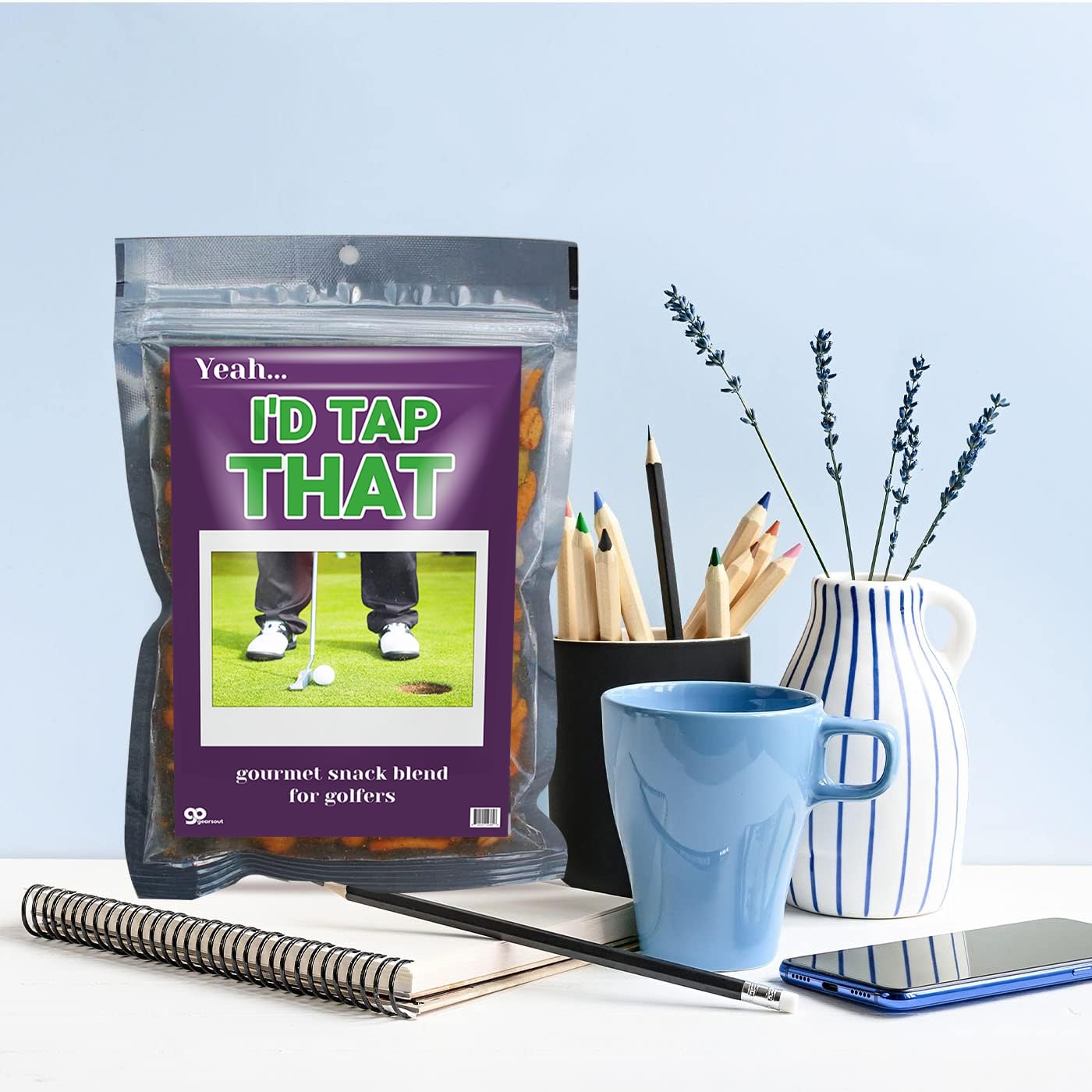 I’d Tap That Gourmet Snack Blend for Golfers Spicy Snack Gift for Men Funny Golfing Gag Gift for Adult Easter Basket Filler Stocking Stuffers