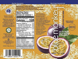 Blue Monkey Sparkling Passion Fruit Juice - Real Fruit Juice, No Sugar Added, All Natural, Lightly Carbonated, Halal Certified - Refreshing Tropical