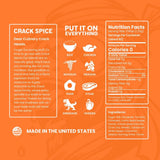 Curry Crack Spice - Golden Curry Seasoning Blend with Turmeric, Cumin, Coriander, Fenugreek & Aromatic Spices - Spicy, Warm Rub for Veggies, Chicken