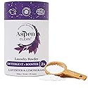 AspenClean | Laundry Powder + Booster 2-in-1 | Lavender | 55 Loads | Hyper Concentrated | Stain & Odor Removal Enzyme Booster | Non - Toxic | 100%