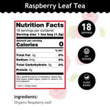 Buddha Teas - Organic Raspberry Leaf Tea - Herbal Tea - For Health & Wellbeing - With Vitamins, Antioxidants & Calcium - Clean Ingredients - Caffeine
