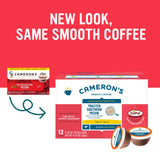 Cameron's Coffee Single Serve Pods, Flavored, Toasted Southern Pecan, 12 Count (Pack of 1)