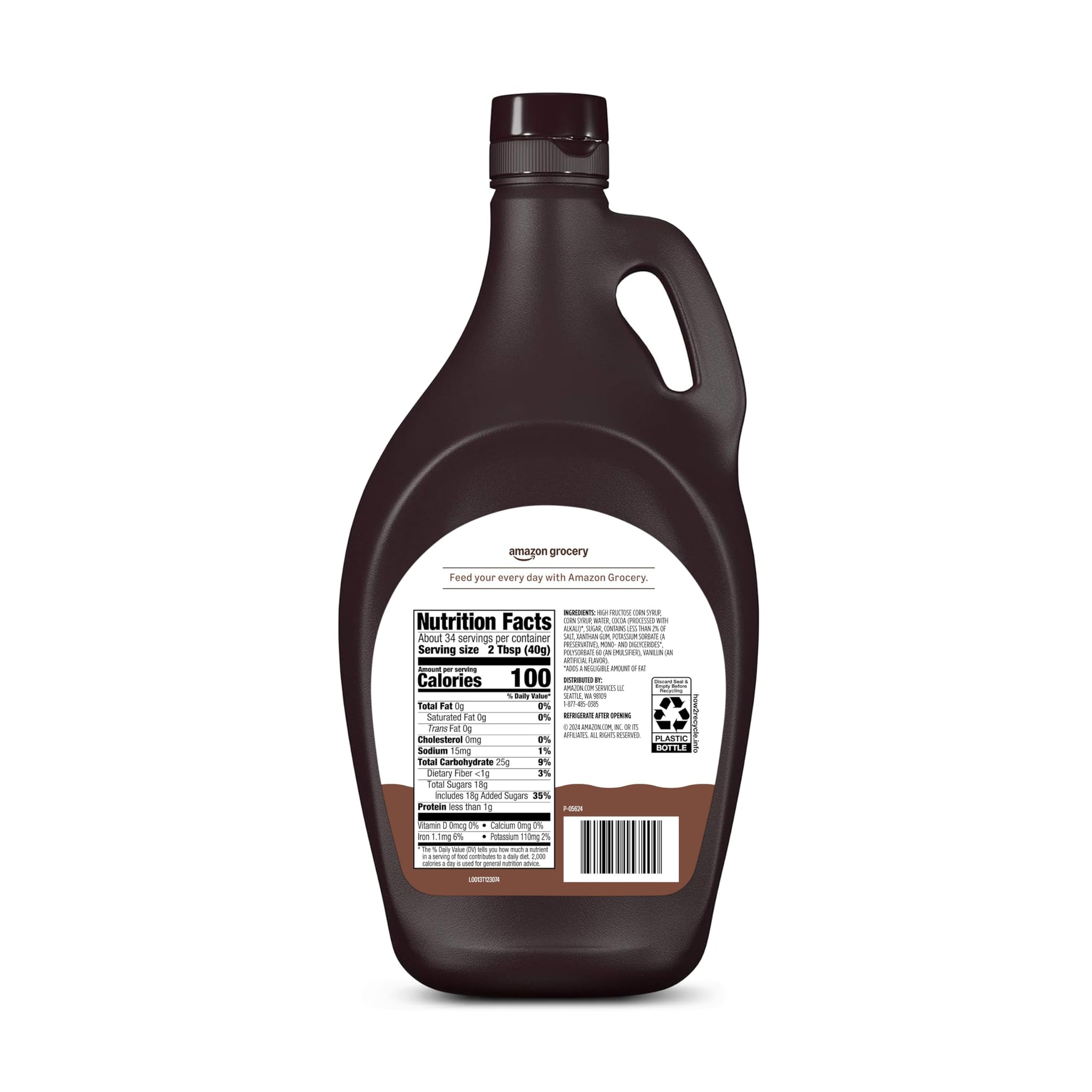 Amazon Grocery, Chocolate Syrup, 48 Oz