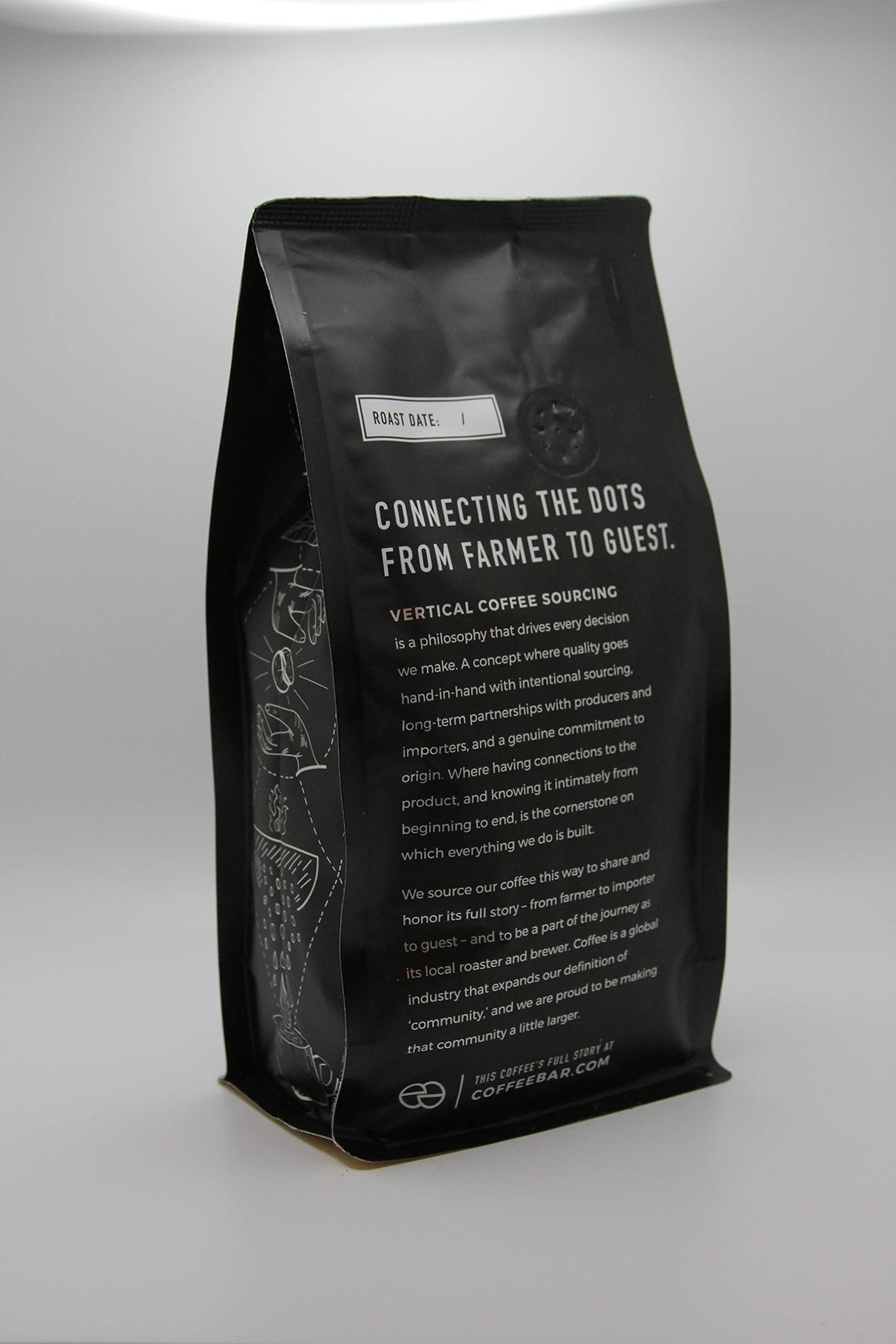 Coffeebar, Giuseppe Italian Roast, Dark Roast, 12 ounce, whole bean specialty coffee