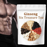 SIRDIKA Kidney Tea Formula Ginseng Six Treasure Tea, Men's Kidney Tea Chinese Herbal Tea, 10 Precious Ingredients Formula, Chinese Kidney Care Tea