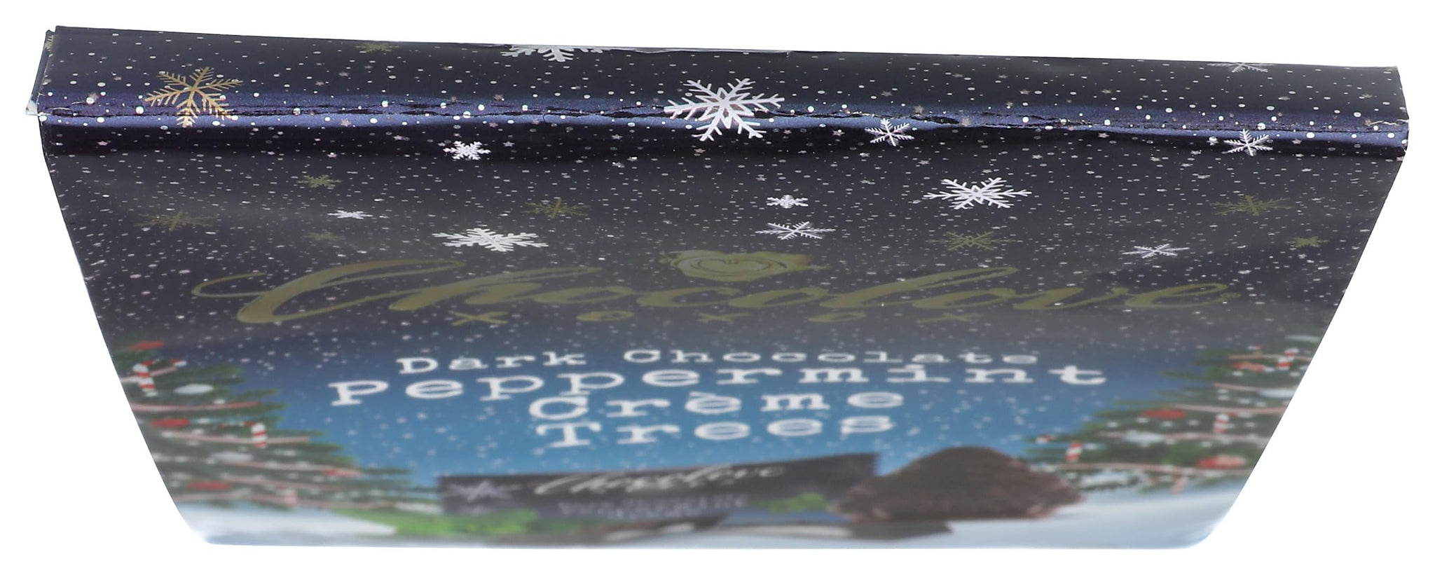 Chocolove Peppermint Crème Trees in Dark Chocolate | 55% Cocoa | Festive Christmas Candy & Chocolates for Gifting | Crafted with Belgian Chocolate |