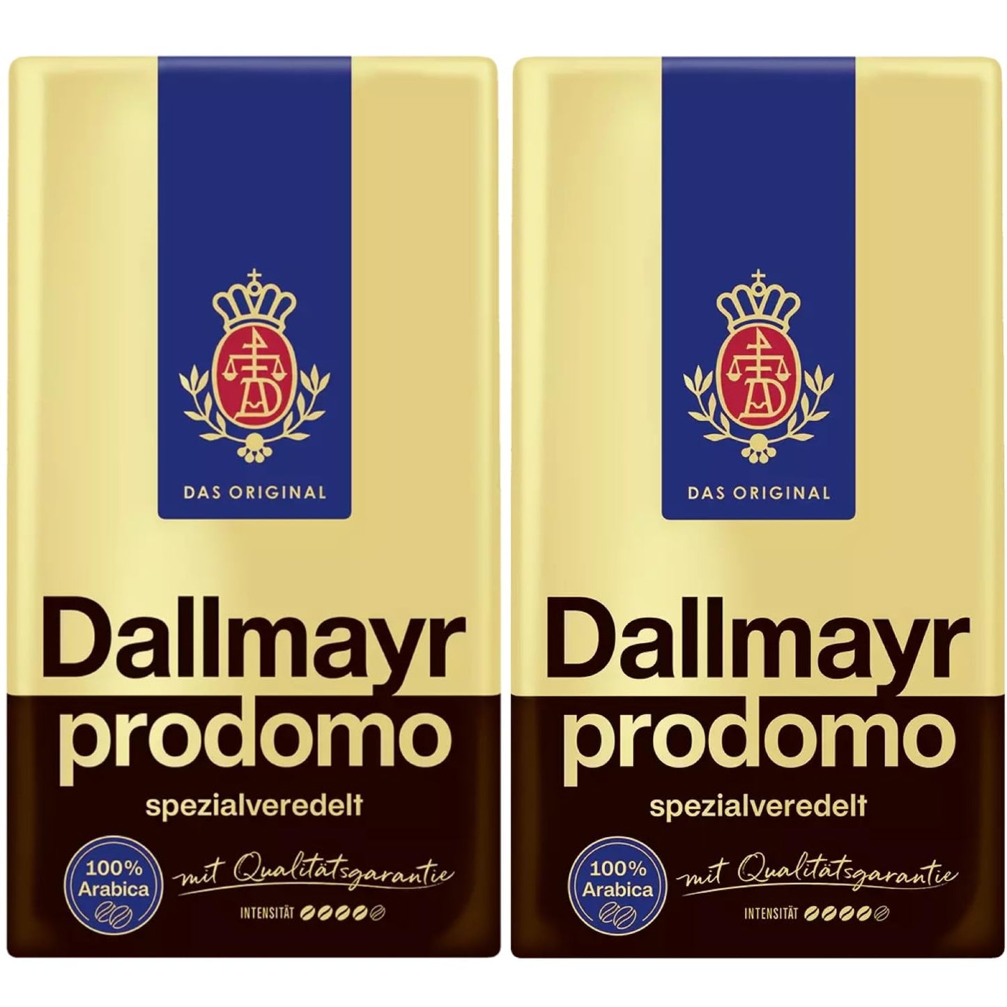 Dallmayr Prodomo Ground Coffee, 17.6 Ouce (Pack of 2)