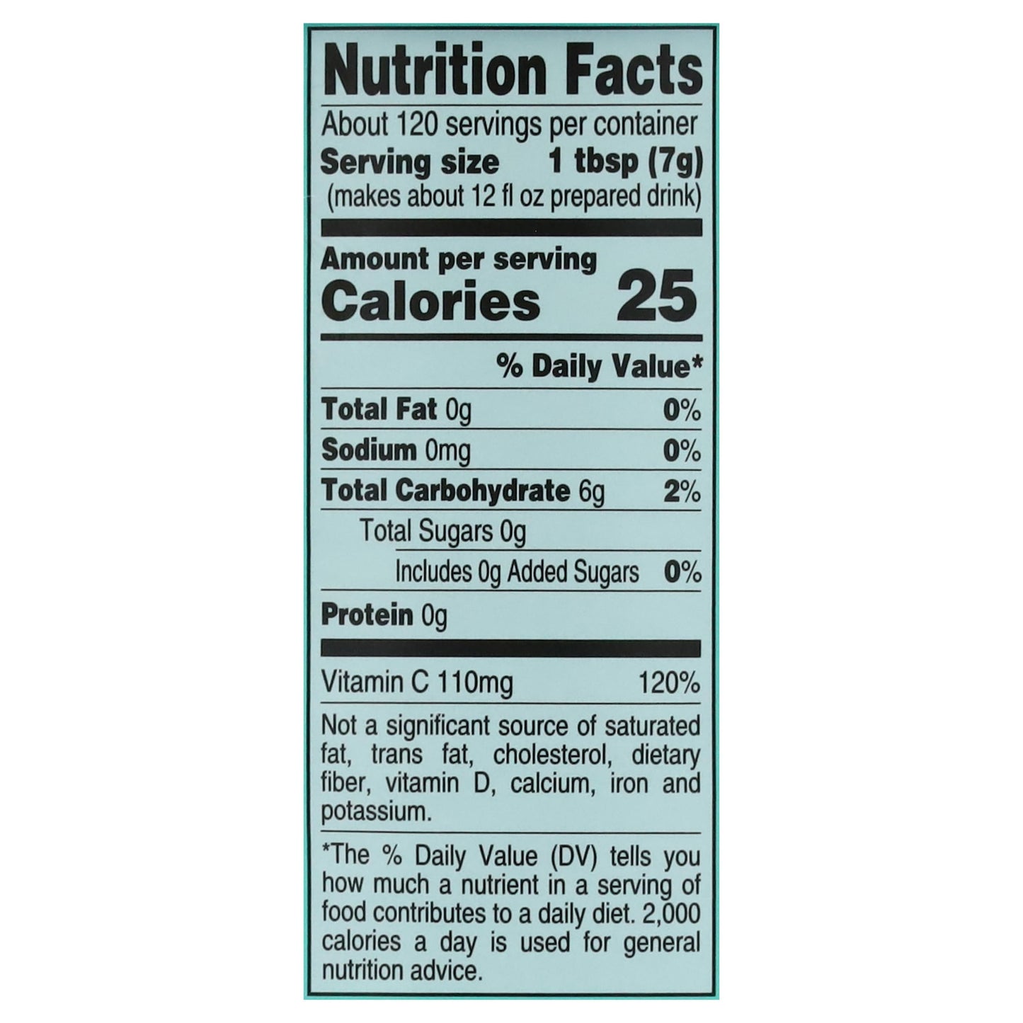 4C Zero Sugar Powdered Drink Mix Cannisters, Zero Sugar Decaffeinated Iced Tea, 45 Quarts, Family Sized Cannister, Low Calorie, Thirst Quenching