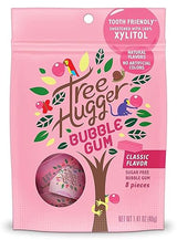 Tree Hugger Classic Bubble Gum Sweetened with 100% Tooth Friendly Xylitol, 1.4 oz /8 Pieces Per Bag (Pack of 3 Bags)