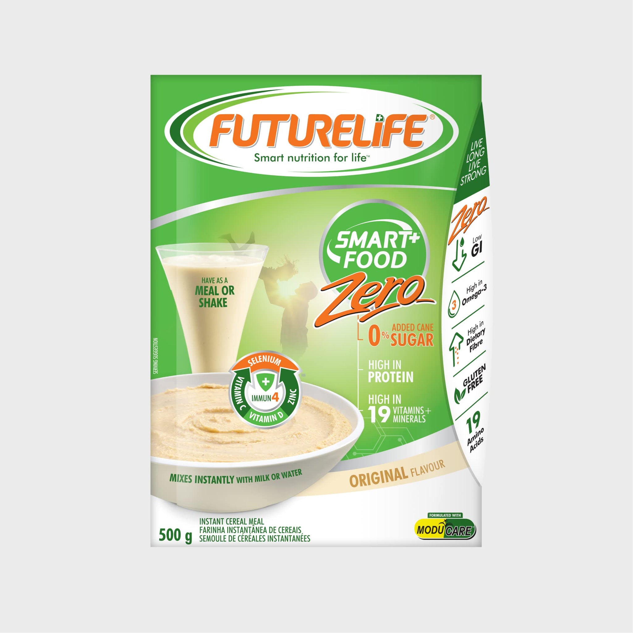 FUTURELIFE Smart Food | 500g/17.6oz | High In Protein | Gluten Free | Keto Friendly | High In Vitamins | High In Minerals | High In Fiber | (Zero