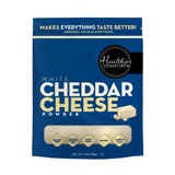 Healthier Comforts White Cheddar Cheese Powder | Gluten Free, Kosher, Keto-Friendly, Non-GMO, Antibiotic & Hormone Free | Perfect for Popcorn