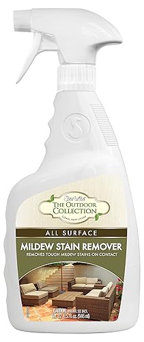 STAR BRITE Outdoor Collection All Surface Mold Stain & Mildew Stain Remover Spray - Cleans & Removes Stains on Contact - 32 OZ Spray (054432)