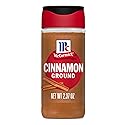 McCormick Ground Cinnamon, Non GMO, Aged Up to 15 Years, Brings Rich Cinnamon Flavor to Savory & Sweet Recipes, 2.37 oz