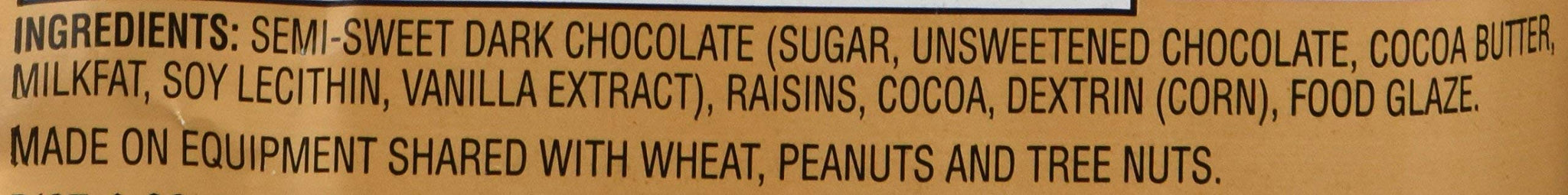Trader Joes Dark Chocolate Covered Raisins, 2 Pack