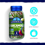 Litehouse Freeze Dried Guacamole Herb Blend - Guacamole Seasoning, Gluten Free, Vegetarian, Keto, Non-GMO, No Refrigeration Required, Great Guacamole
