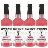 Owen’s Craft Mixers Live Nation Exclusive Cherry Lemonade 4 Pack | Handcrafted in USA | Premium Ingredients | Vegan & Gluten-Free Soda Mocktail