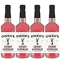 Owen’s Craft Mixers Live Nation Exclusive Cherry Lemonade 4 Pack | Handcrafted in USA | Premium Ingredients | Vegan & Gluten-Free Soda Mocktail