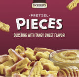 Snyder's of Hanover Pretzel Pieces, Honey Mustard Onion, 2.25 oz Pack of 12 bundled by SUPERDEALS with mystery gift in every order