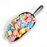 Premium Assorted Saltwater Taffy Chewy Candy 12 Fun Flavors Bulk 1 LB Bag Banana, Watermelon, Grape & More 60+ Pieces Individually Wrapped Nut