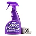 HOPE'S Perfect Countertop Cleaner and Polish - Streak-Free Multi Surface Cleaning Spray - Kitchen Spray for Granite, Quartz, Marble, Stone, Laminate