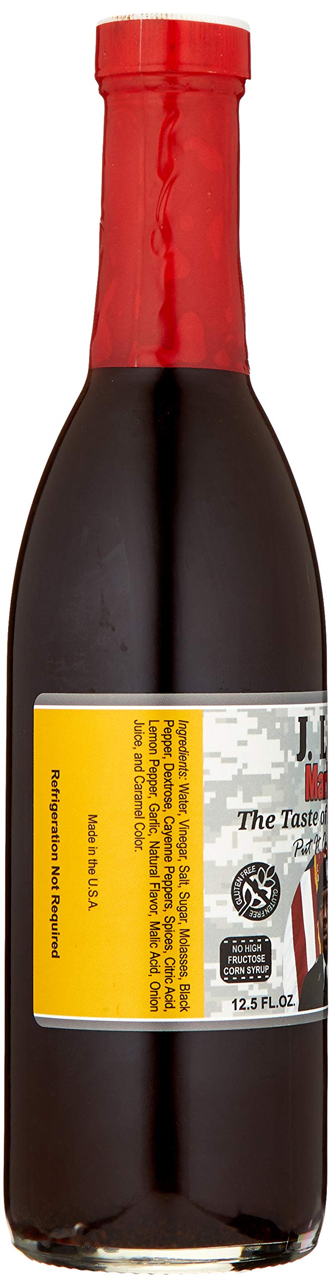 Marinade - Gluten- Free, No MSG, No High Fructose Corn Syrup, No Refrigeration Required, Zesty taste of peppers, lemon and garlic, World Champion