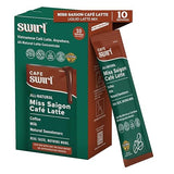 Swirl - Miss Saigon Cafe Latte - Vietnamese Inspired Espresso, Milk Blend, Single Serve, Smooth, Sweet, Balanced, No Fridge - 38g per pack 10 packets