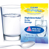 Clear DysphagiAide Thickener, Level 2 Mildly Thick (Nectar-Like) Single Serving Packets, 24 Count