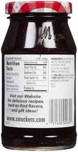 Smucker's Red Raspberry Preserves, 12 oz