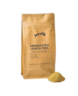 Jovvily Granulated Lemon Peel - 1 lb - Teas & Dry Rubs - Marinades - Seasoning