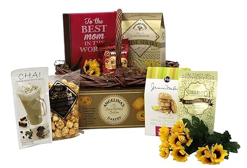 Gift Basket Village - Happy Mother's Day Deluxe Gift Basket - Ultimate Spa Package for Mom - Gifts for Women - Thoughtful Gift Basket for Mom - Ideal