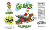 JADE CITY FOODS Grinch Hot Sauce - Sled Sliding Spice: Pineapple Habanero Hot Sauce