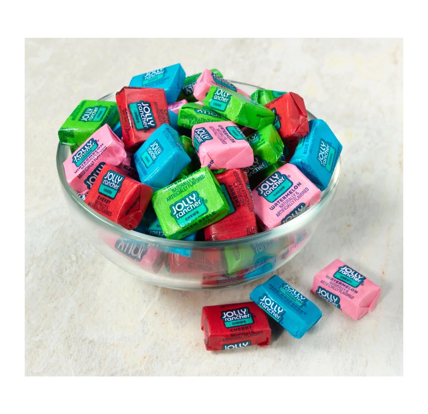 Jolly Rancher Fruit Chews Original Flavors - Pack of 2-13 oz Bags - Resealable Bags - Perfect For Sharing with Friends and Family or Stocking the