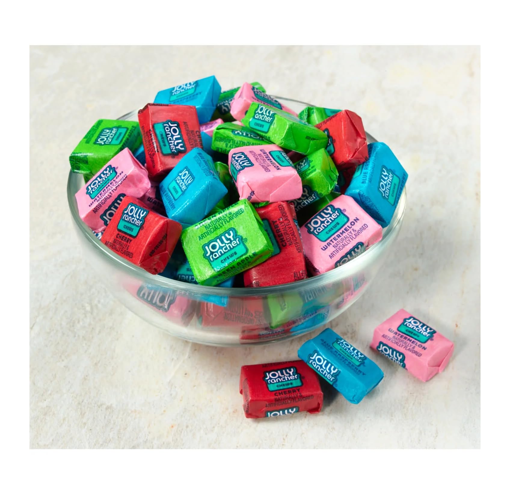 Jolly Rancher Fruit Chews Original Flavors - Pack of 2-13 oz Bags - Resealable Bags - Perfect For Sharing with Friends and Family or Stocking the