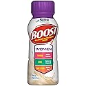 BOOST Women Balanced Nutritional Drink, Very Vanilla, 8 Ounce Bottle (Pack of 6) (Packaging May Vary)