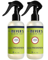 Mrs. Meyer's Clean Day Room Freshener Spray Bottle, Lemon Verbena Scent, 8 Fl oz (Pack of 2)