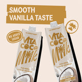 Vita Coco Vanilla Organic Coconut Milk, Plant Based, Dairy Free Milk Alternative - Gluten Free, Soy Free, Seed Oil Free, Unsweetened - Perfect Add to Cereal, Smoothies, Desserts - 33.8 Ounce (Pack of 6)