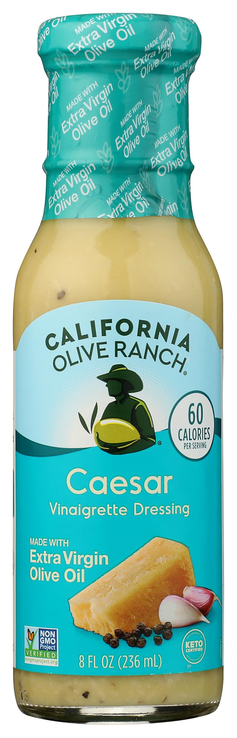 California Olive Ranch Caesar Vinaigrette Dressing, 10 oz