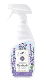 CAPRI ESSENTIALS APC, Household Dust Remover, Kitchen Counter Surface Spray, Removes Grime, Blend of Essential Oils, White Lavender, 23 FL Oz