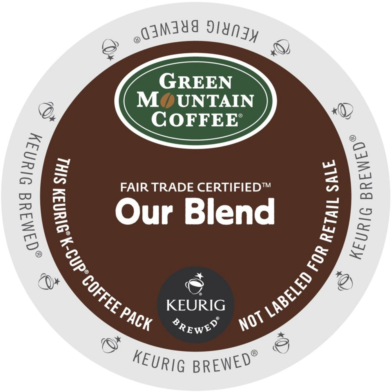 Green Mountain Coffee Our Blend, 24-Count K-Cups for Keurig Brewers (Pack of 2)