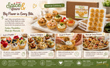 Mini Phyllo Shells - 6/15ct Trays - Fillo Dough Shells | By Dasher's Spice & Beans | (90 ct Total)