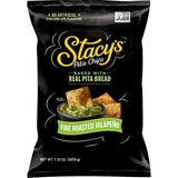 Stacy’s Pita Chips, Fire Roasted Jalapeno, No Artificial Colors or Flavors, 7.33 oz Bag