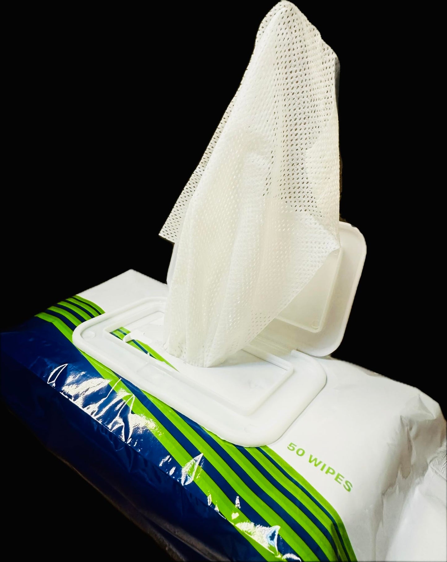 Define Health Antiseptic Hand Sanitizing Wipes 75% Alcohol 150 Count (3 Packs of 50 Wipes)