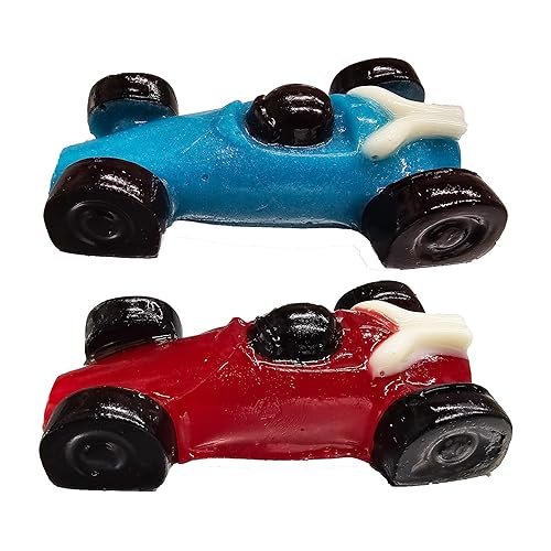 World's Great Gummy® Race Cars | Created by The Gummy Bear Guy® | 2-Pack | Approximately 12oz (Cherry and Blue Raspberry)