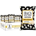 Hal's New York Popcorn, White Cheddar, 0.90 Oz (Pack of 6)