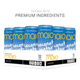 MOJO Coconut Water | Hydration Drink & Sports Drink | Electrolytes Beverage | Vitamin B & C | Hydration Drink for Skin & Body | 11.1 Oz (Pack Of 12)