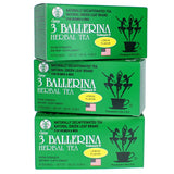3 BALLERINA TEA DIETERS DRINK EXTRA STRENGH LEMON FLAVOR (3 boxes, 18 tea bags , 1.88 oz ?